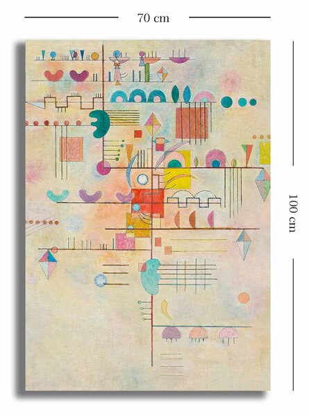 ASIR Obraz na plátně Vasily Kandinsky - Graceful Ascent