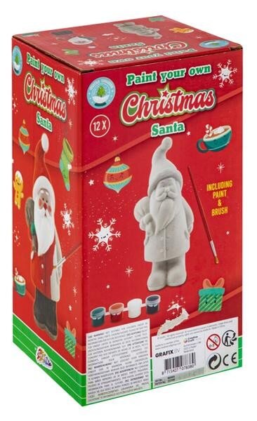RMS Figurka vymaluj si sám Santa/strom 23 cm, 2ASS