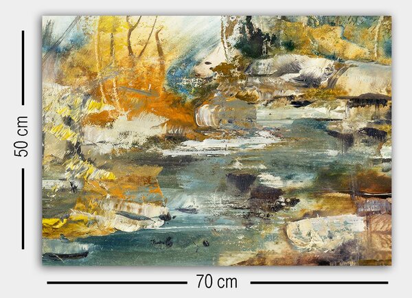 ASIR Obraz na plátně POTOK 70 x 50 cm