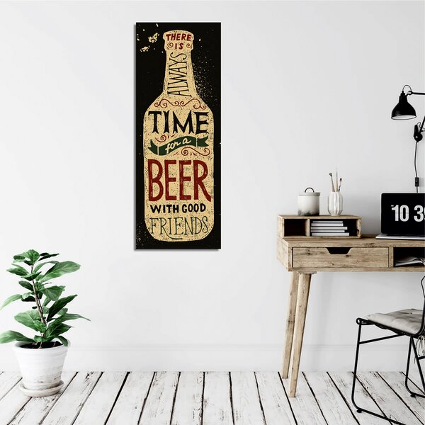 ASIR Obraz na plátně There is Always Time for a Beer with Good Friends
