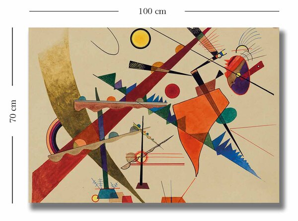 ASIR Obraz na plátně TRUBER W. KADINSKY 70 x 100 cm