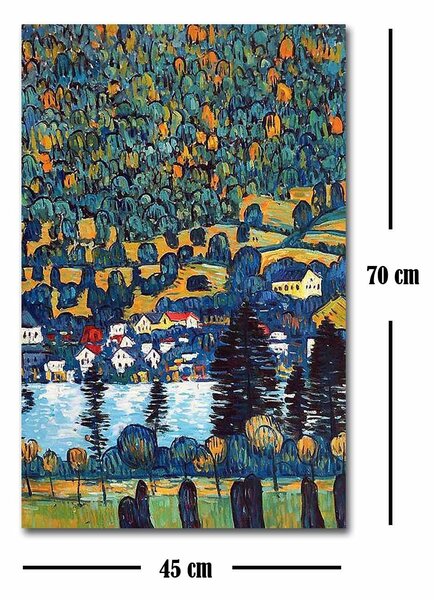 ASIR Obraz na plátně Gustav Klimt - Horský svah v Unterachu