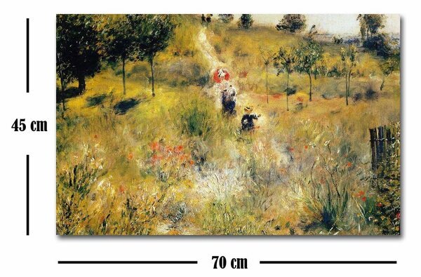 ASIR Obraz na plátně Pierre Auguste Renoir – Cesta vysokou trávou