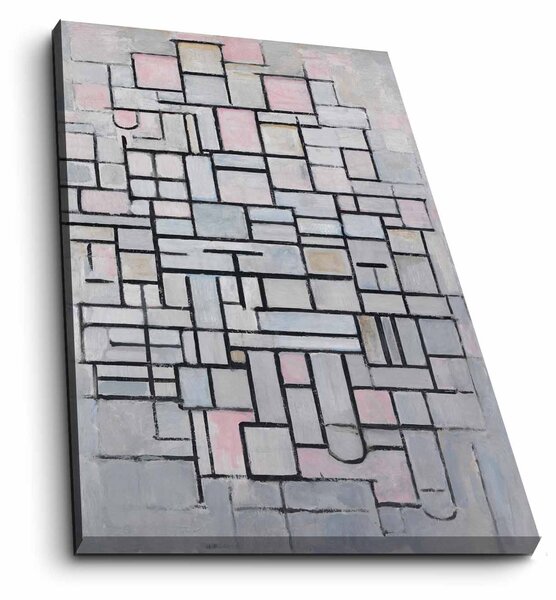 ASIR Obraz na plátně Piet Mondrian – Kompozice 6