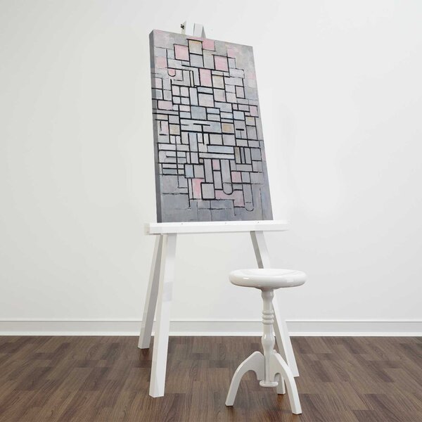 ASIR Obraz na plátně Piet Mondrian – Kompozice 6