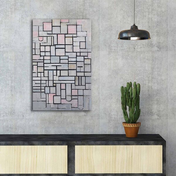 ASIR Obraz na plátně Piet Mondrian – Kompozice 6