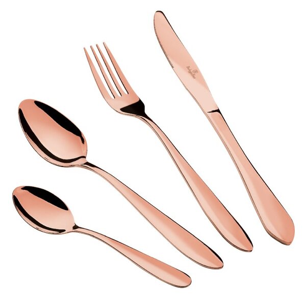 BERLINGERHAUS Sada příborů 24 ks nerez satin Rosegold Metallic Line BH-2623