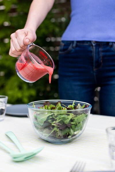 Pyrex Skleněná odměrka s nálevkou 250ml