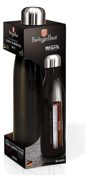 Termoska lahev nerez 0,5 l Shiny Black Collection