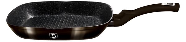 Pánev grilovací s mramorovým povrchem 28 cm Shiny Black Collection