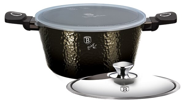 Kastrol s titanovým povrchem 24 cm Primal Gloss Collection 2 poklice