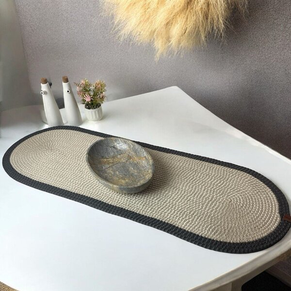Jutový běhoun na stůl 35x100 cm Wicker – Mila Home Luxury