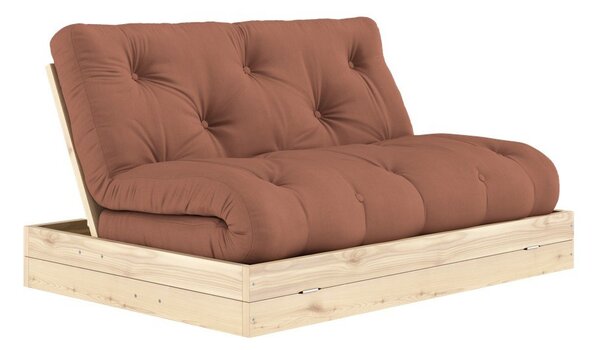 Rozkládací pohovka v cihlové barvě/v terakotové barvě 145 cm Flip – Karup Design