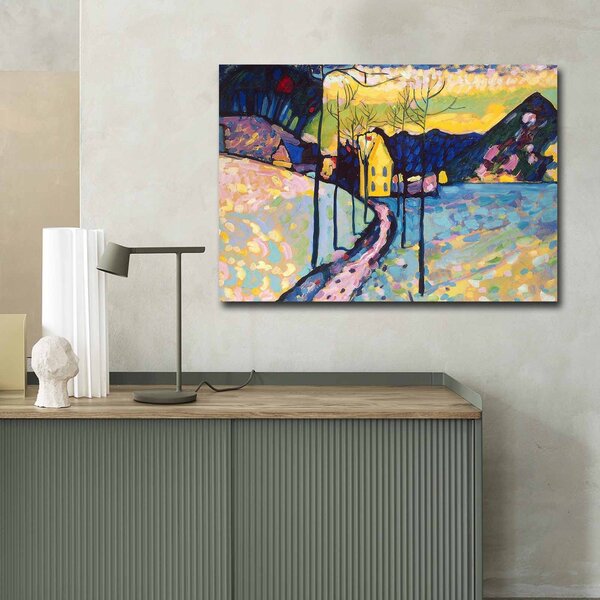 ASIR Obraz na plátně Wassily Kandinsky – Zimní krajina