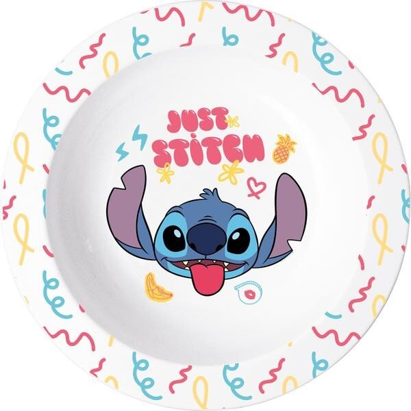 Stor Plastová miska Stitch 300ml