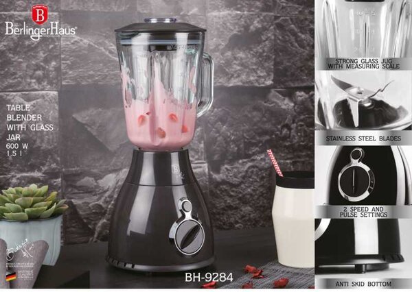 Mixér stolní 1,5 l Carbon PRO Line