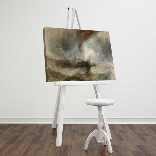 ASIR Obraz na plátně J. M. W. Turner – Sněhová bouře