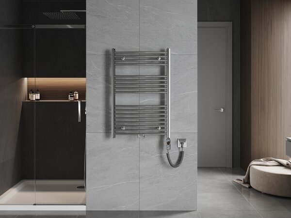 Mexen Ares, elektrické topné těleso 900 x 600 mm, 300 W, chromová, W102-0900-600-2300-01