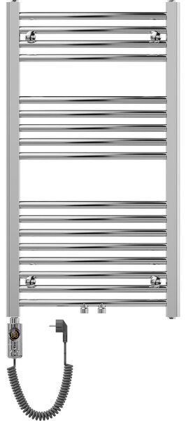 Mexen Ares, elektrické topné těleso 900 x 500 mm, 300 W, chromová, W102-0900-500-2300-01