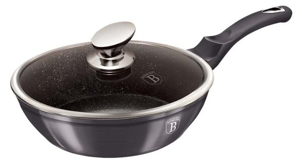 Pánev s poklicí s mramorovým povrchem 24 cm Carbon PRO Line