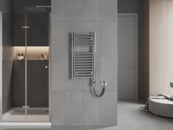 Mexen Hades, elektrické topné těleso 800 x 400 mm, 300 W, chromová, W104-0800-400-2300-01