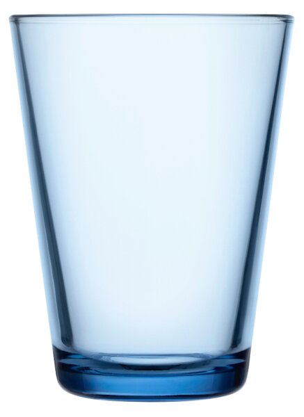 Iittala Sklenice Kartio 0,4l, 2ks, modré aqua