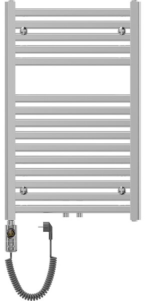 Mexen Hades, elektrické topné těleso 800 x 500 mm, 300 W, chromová, W104-0800-500-2300-01