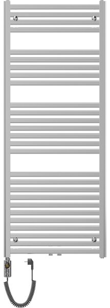 Mexen Hades, elektrické topné těleso 1500 x 600 mm, 600 W, chromová, W104-1500-600-2600-01
