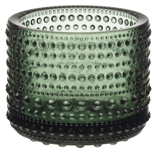 Iittala Svícen Kastehelmi, piniově zelený