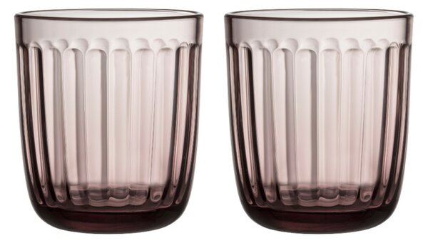 Iittala Sklenice Raami 0,26l, 2ks, růžové calluna