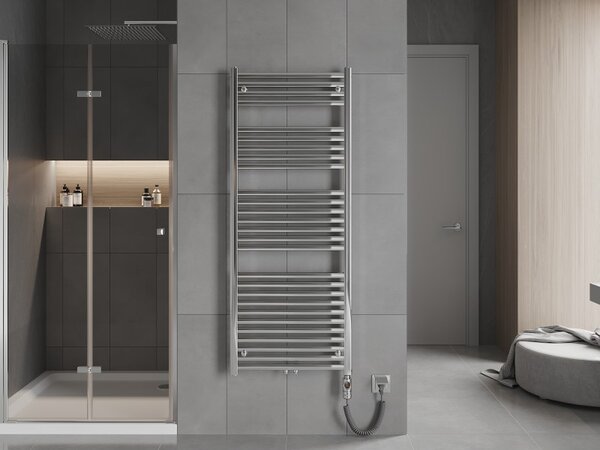 Mexen Hades, elektrické topné těleso 1500 x 600 mm, 600 W, chromová, W104-1500-600-2600-01