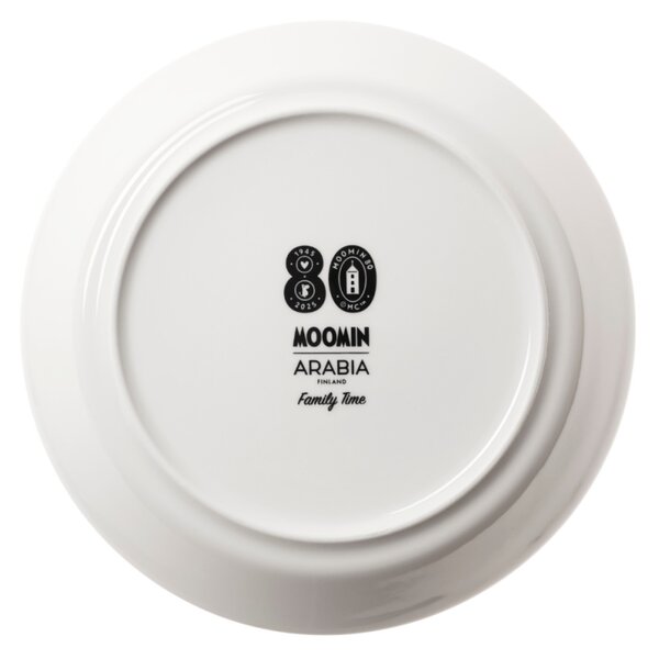 Arabia Talíř Moomin Family time 19cm