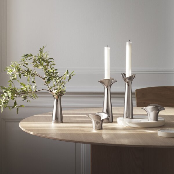 Vysoký svícen Bloom Botanica – set 2 ks
