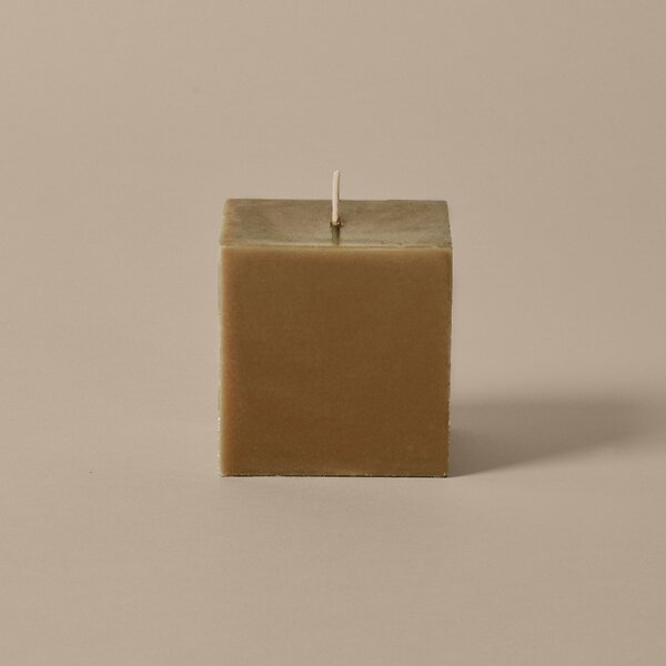 Svíčka Burren Block Small Bronze 7 cm