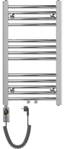 Mexen Ares, elektrické topné těleso 700 x 400 mm, 300 W, chromová, W102-0700-400-2300-01