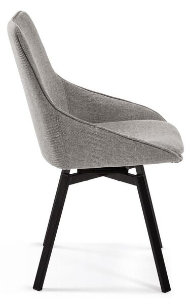 Šedá jídelní židle Jenna – Kave Home