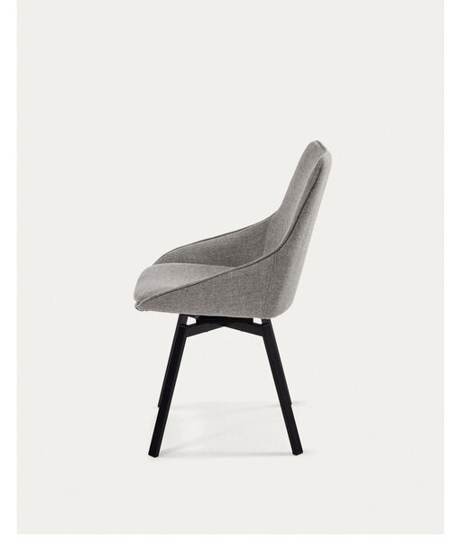Šedá jídelní židle Jenna – Kave Home