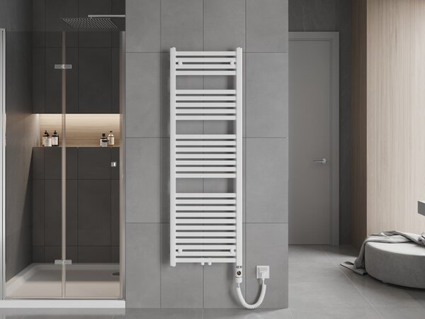 Mexen Hades, elektrické topné těleso 1500 x 500 mm, 900 W, bílá, W104-1500-500-2900-20