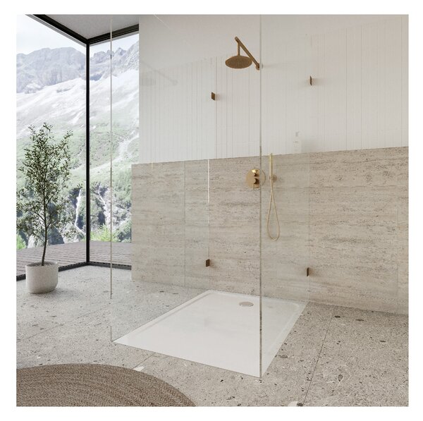 Kaldewei Cayonoplan - Sprchová vanička 900x800 mm, alpská bílá 375000010001