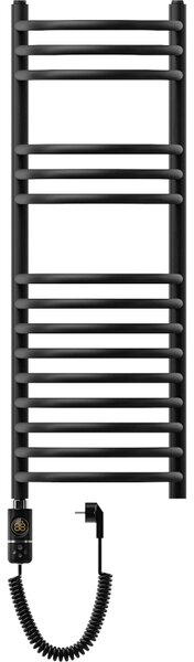 Mexen Eros, elektrické topné těleso 900 x 318 mm, 300 W, černá, W112-0900-318-2300-70