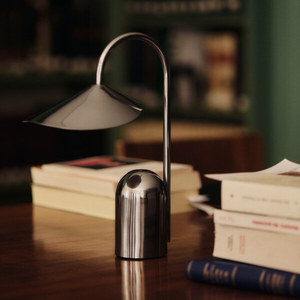 Stmívatelná LED lampa Arum Stainless Steel