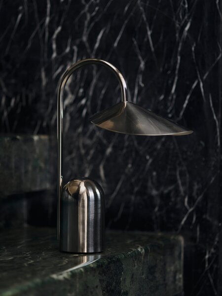 Stmívatelná LED lampa Arum Stainless Steel
