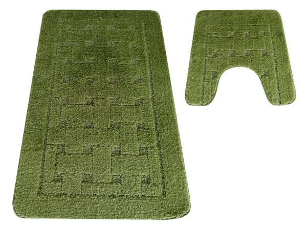 Sada koupelnových koberečků Montana CLT-12 zelená