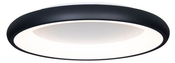 Moderní stropní svítidlo černé 60 cm včetně stmívatelné LED - Cardona