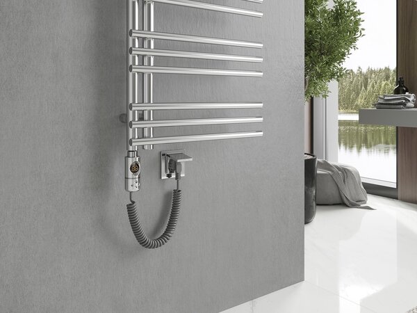 Mexen Neptun, elektrické topné těleso 1200 x 500 mm, 600 W, chromová, W101-1200-500-2600-01