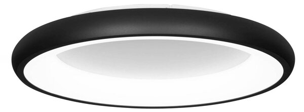 Moderní stropní svítidlo černé 60 cm včetně stmívatelné LED - Cardona