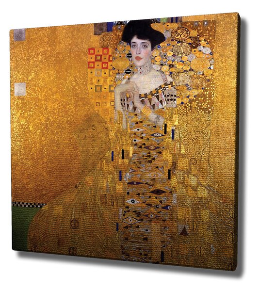 ASIR Obraz na plátně ADELE OD GUSTAVA KLIMTA 45 x 45 cm
