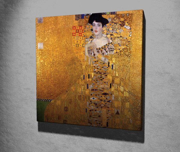 ASIR Obraz na plátně ADELE OD GUSTAVA KLIMTA 45 x 45 cm