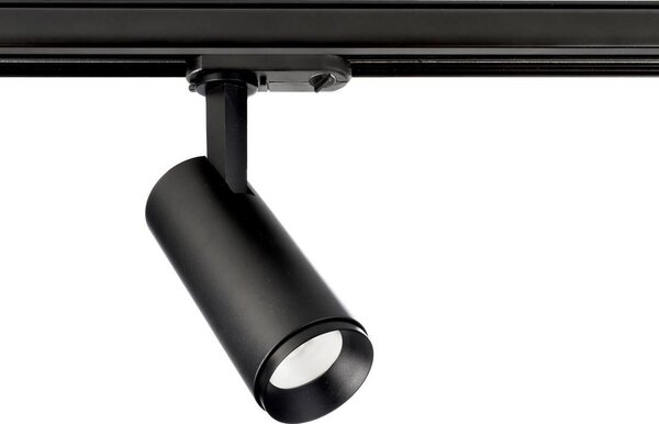 IMPR 707166 Deko-Light 1-fázový kolejnicový systém bodové svítidlo, Lucea, Tilt, 6 W, DIM, 2700 K, 220-240V tmavě černá RAL 9005