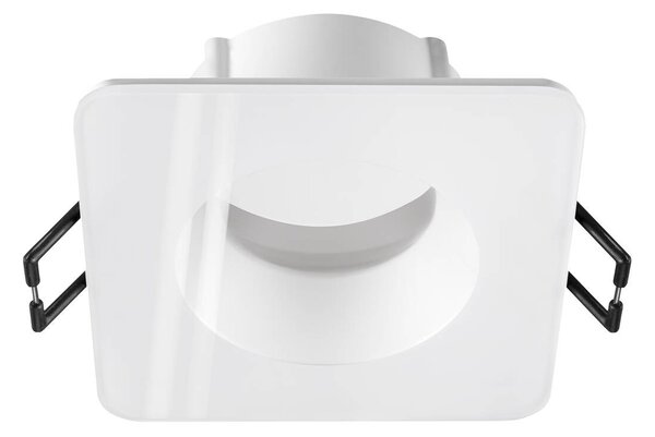 LA 1007339 NEW TRIA® 68 kroužek pro vestavbu do stropu, D: 8,3 Š: 8,3 H: 3,55 cm, IP 65, vč. skla, bílá - BIG WHITE (SLV)